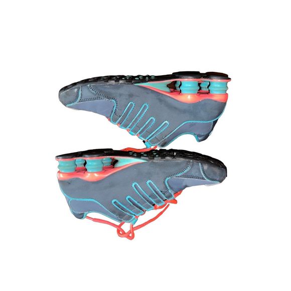 Nike Shox NZ Gray Blue Lagoon - Picture 2 of 6